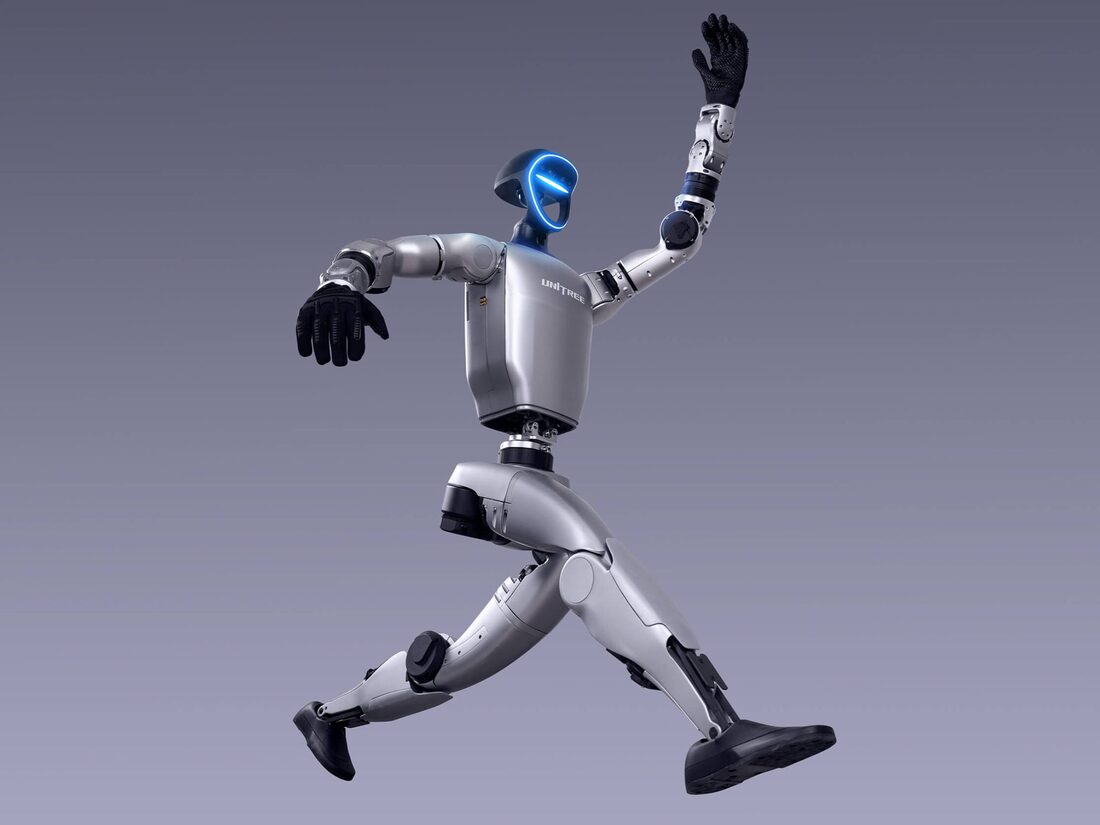 Dynamic humanoid robot